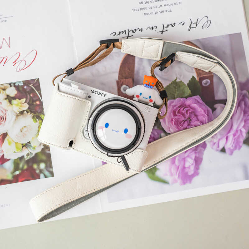 Ốp Bảo Vệ Sony ZVE10 A6400 Túi Máy Ảnh A6700 Bao Da A7M3 Túi Đế A7R3 Phụ Kiện Máy Ảnh