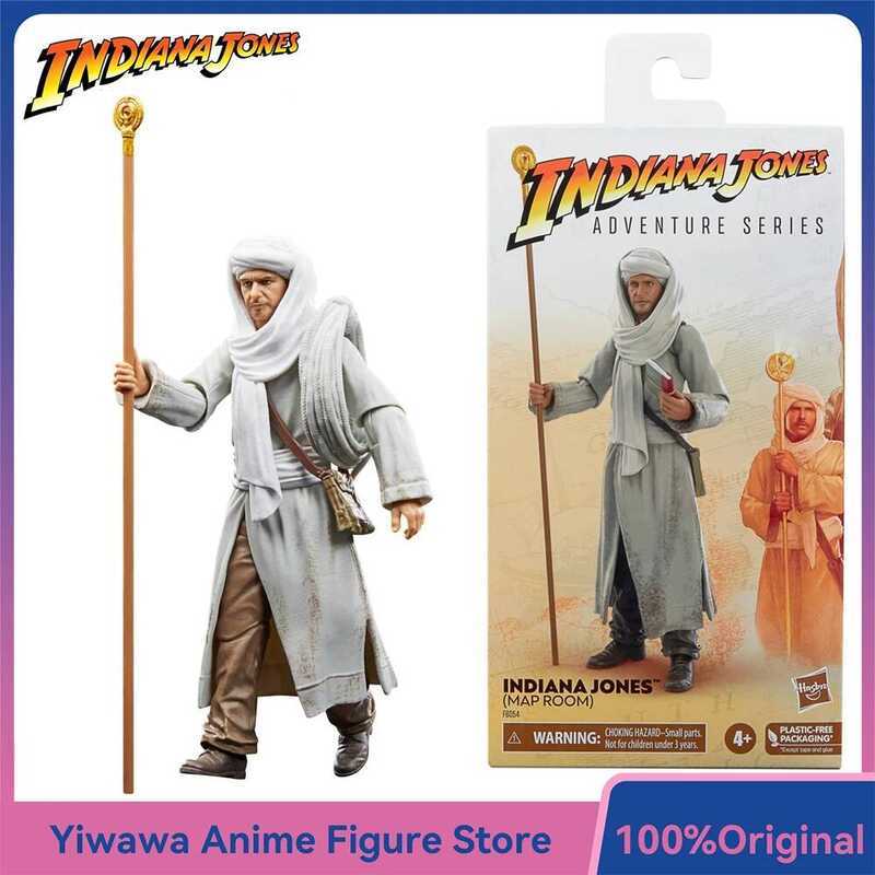 Hasbro INDIANA JONES Adventure Series Indiana Jones (Map Room) 15cm Mô Nhân Vật Hoạt Hình Sưu Tầm Qu