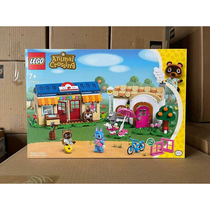 LEGO 77050 Cửa hàng bạn bè trong Animal Crossing và Nhà của Penghua - Bộ đồ chơi xếp hình giáo dục d