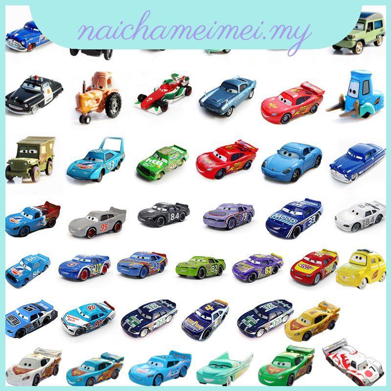 Ô tô Đồ chơi trẻ em Xe hợp kim Ô tô McQueen Mc Uncle Car King Roadblock Sheriff Pixar Cars Lightning