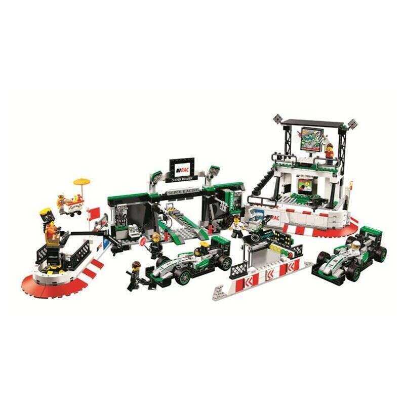[LEGO] Đồ chơi giáo dục trẻ em, tương 75883 Mercedes AMG Formula One Racing Team, dành cho bé trai T
