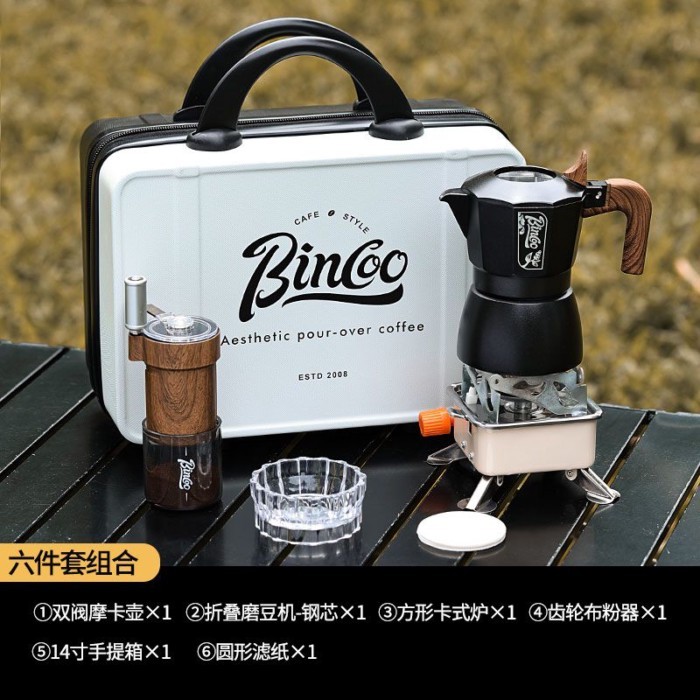MOKA POT Ấm pha cà phê bằng nhôm Ấm pha cà phê moka