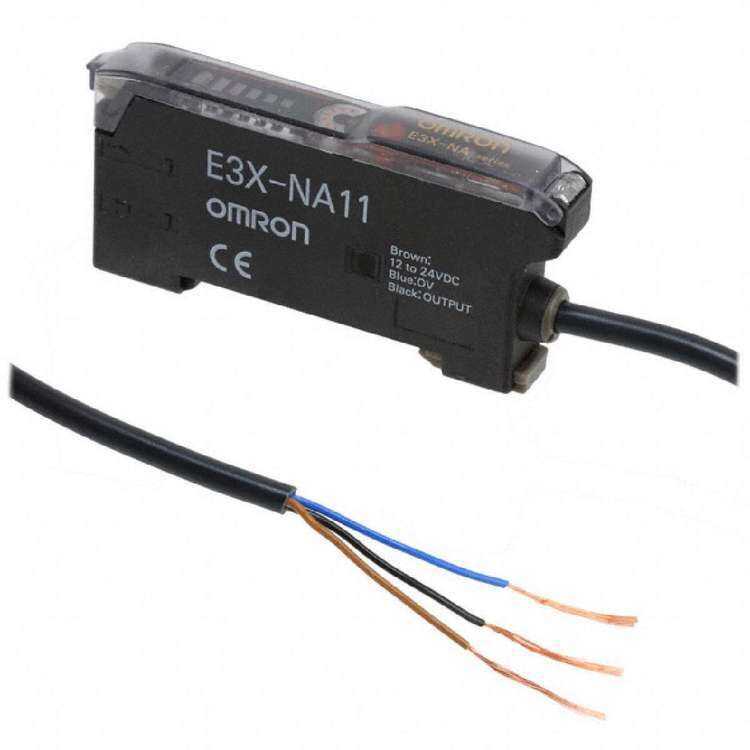 E3X-NA11 2M BY Bộ khuếch đại sợi quang OMS Cảm biến quang điện OMRON / OMRON Lô 23