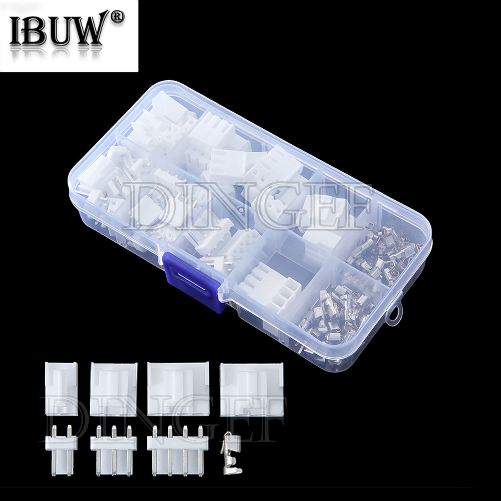 120 Cái / hộp JST VH3.96 Pin Header Connector 2 / 3 / 4 Pin JST VH 3,96mm Nam Cắm Ổ Cắm Nữ Vỏ Nhựa N