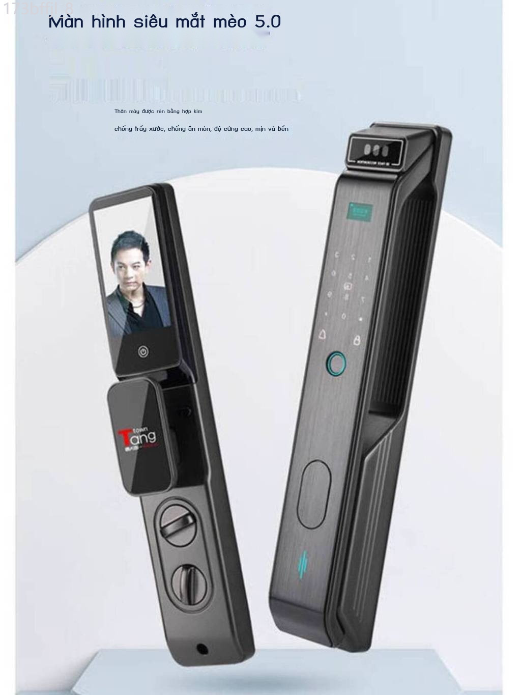 [GIÁ TỐT CHỌN MẪU] Khóa vân tay Chinatown, thông minh, nhận diện khuôn mặt, khóa mật khẩu điện tử,