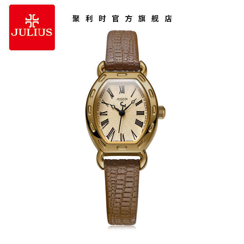 Julius Julius Julius Julius La Mã Cảm Giác Họa Tiết Cá Sấu Cổ Điển Dây Đeo Trí Tuệ Nữ JA-544