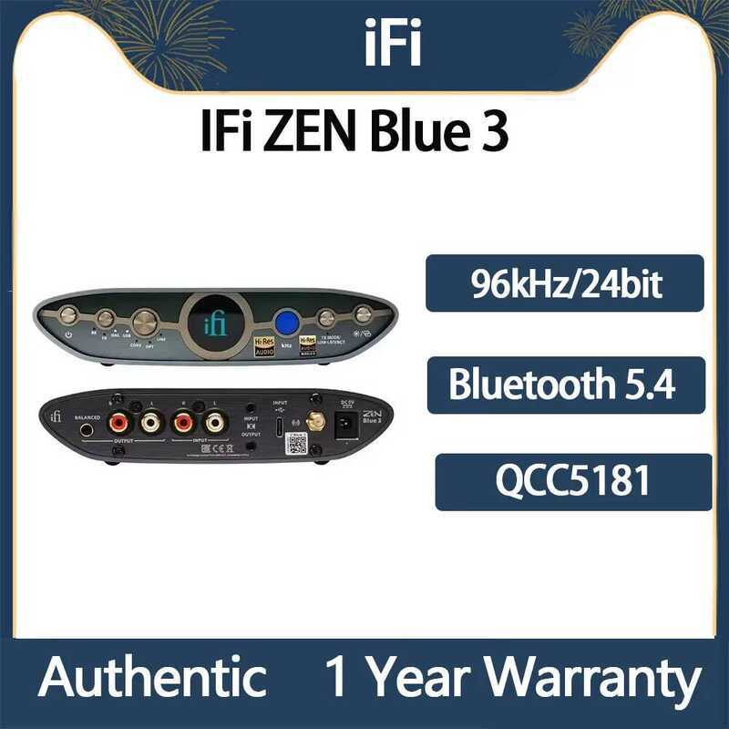 Bộ giải mã/thu tín hiệu Bluetooth không mất dữ liệu iFi ZEN Blue 3 Qualcomm
