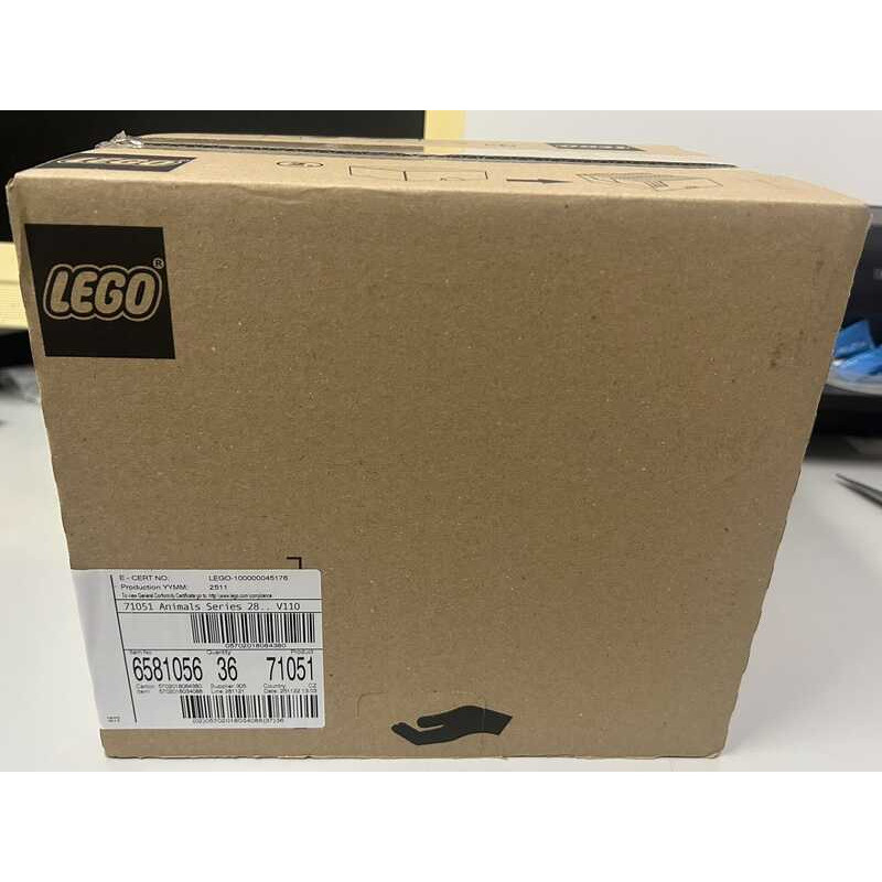 Hộp nguyên bản Lego 71051 Blind Box 28 Animal Series