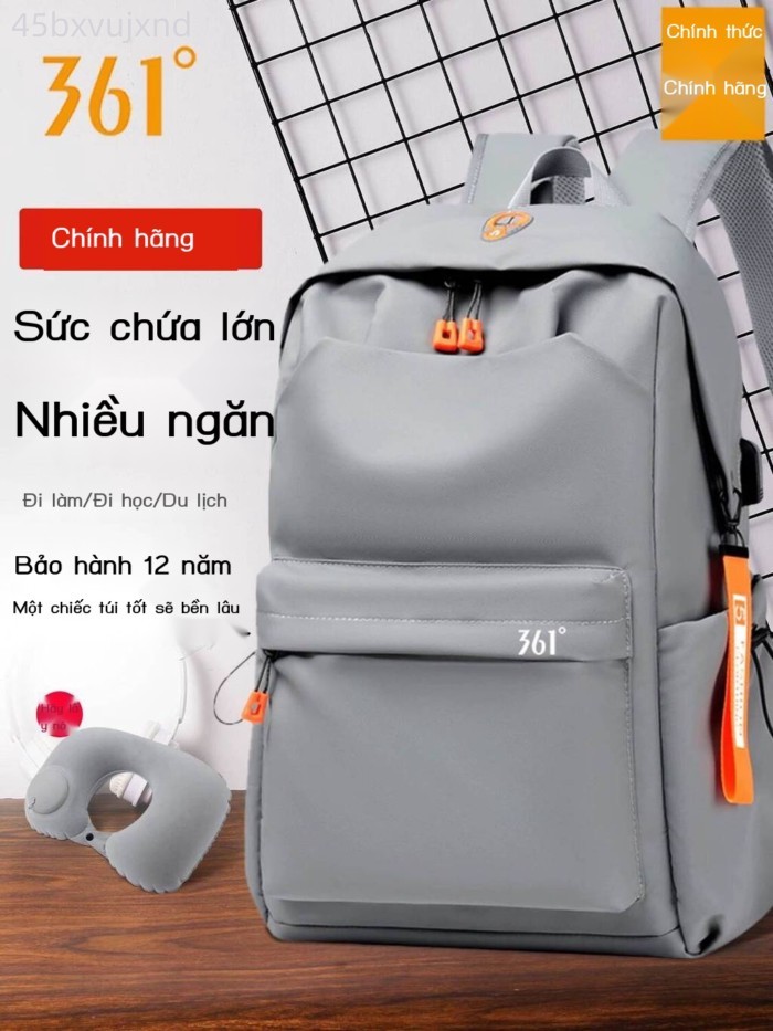 [ Giá SIÊU RẺ ] Ba nam 361 Degrees, dung tích lớn, mẫu mới 2026, chống thấm nước, đựng laptop làm,