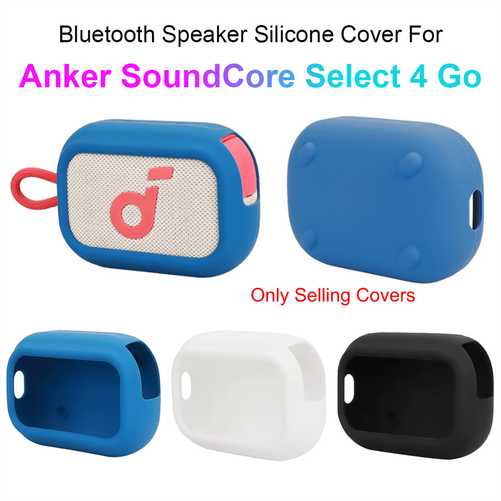Ốp Bảo Vệ Silicon Cho Anker SoundCore Select 4 Go Chống Trơn Trượt Vỏ Loa Di Động Chống Sốc