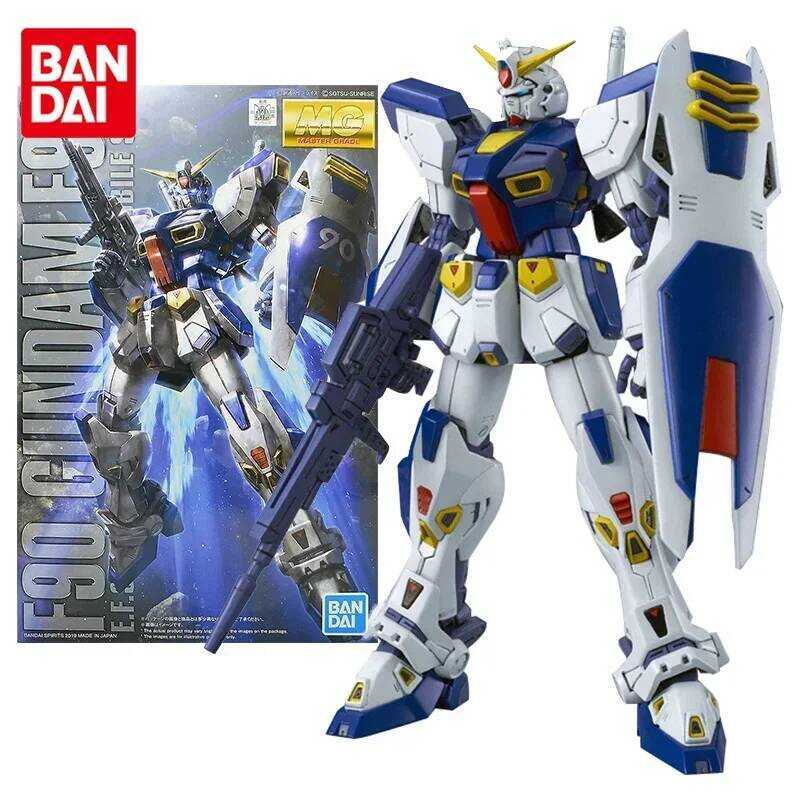 Bộ Gundam Bandai, mô hình MG 1/100 F90 AtoZ PRO JECT, bộ sưu tập Gunpla, đồ chơi nhân vật hành động 