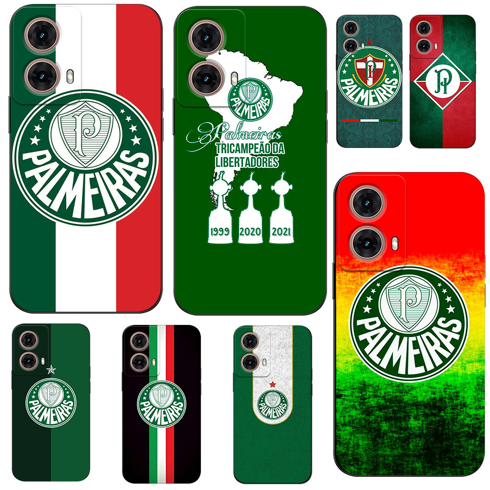 Ốp Lưng Cho Motorola MOTO G24 Ốp Lưng Điện Thoại Silicon Mềm Màu Đen Tpu Palmeiras Allinz Đội Bóng Đ