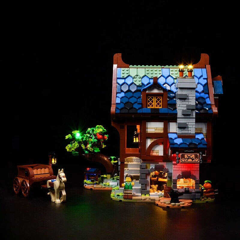 [LEGO] Bộ Đèn LED Cho LEGO Medieval Blacksmith 21325 - Nâng Cấp Mô Hình Của Bạn Với Ánh Sáng Chân Th
