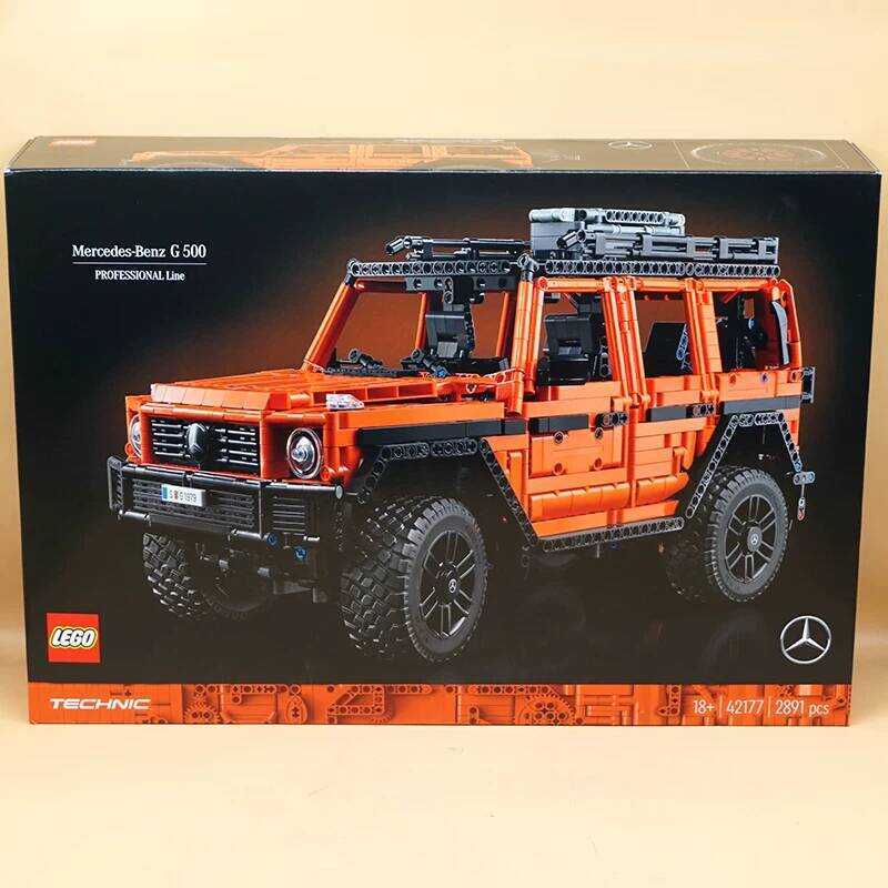 LEGO 42177 Xe địa hình Mercedes-Benz G500 Big G Bộ lắp ráp cơ khí đồ chơi