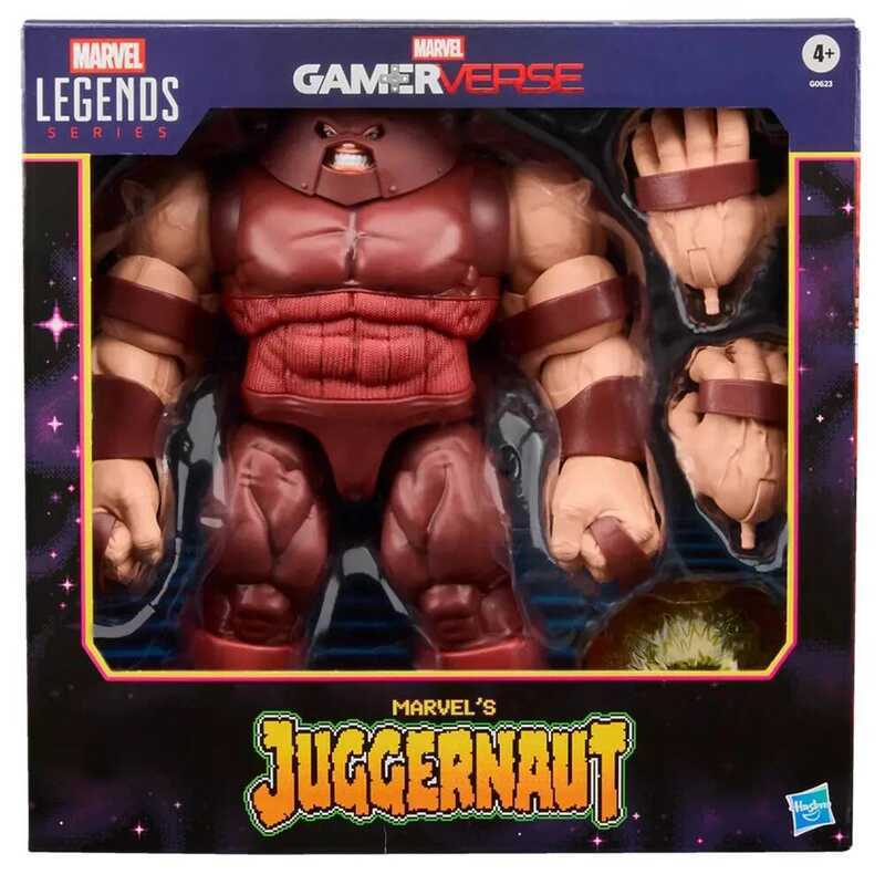 Hasbro Marvel Legends Series Gamerverse Juggernaut 22.6cm (6 inch) - Mô hình nhân vật hành động anim