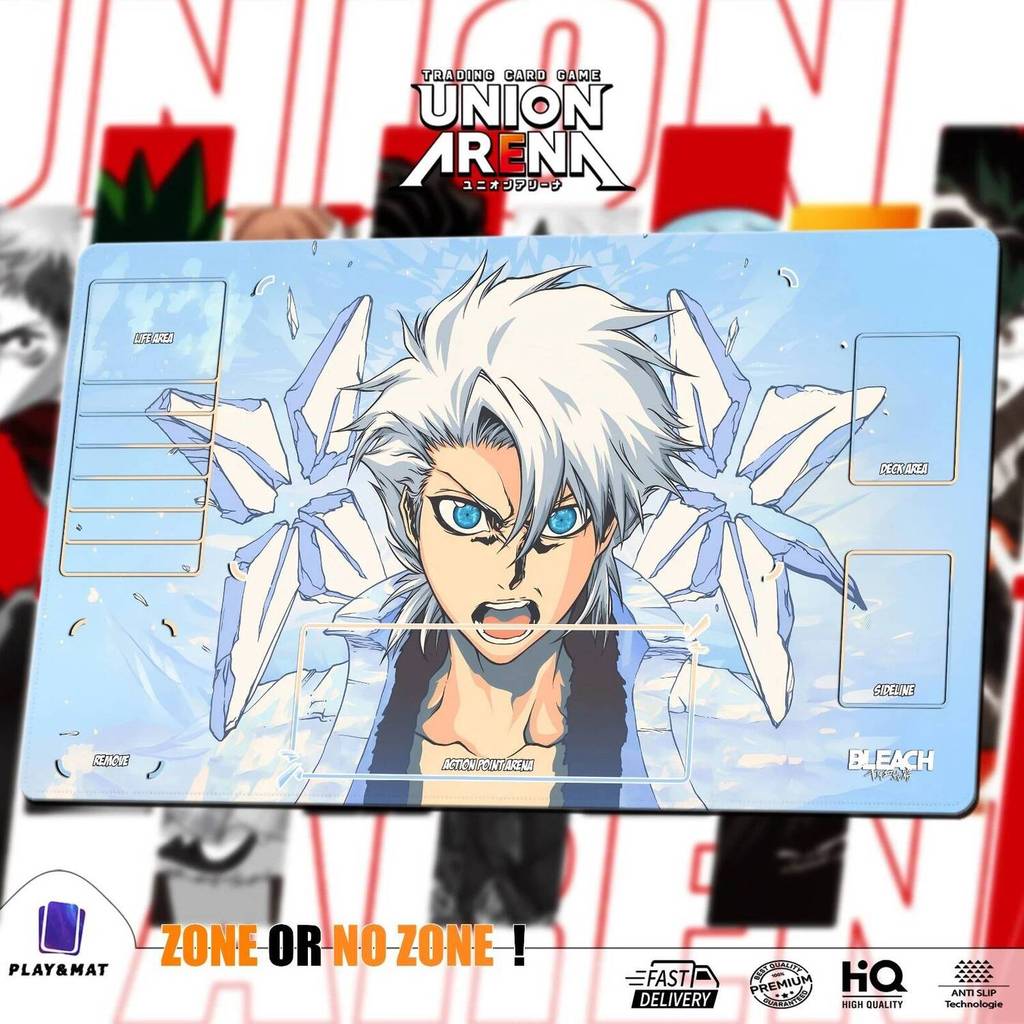 Thảm chơi Union ARENA TCG 24x14 "(60 * 35cm) | Bleach - Hitsugaya Toshiro