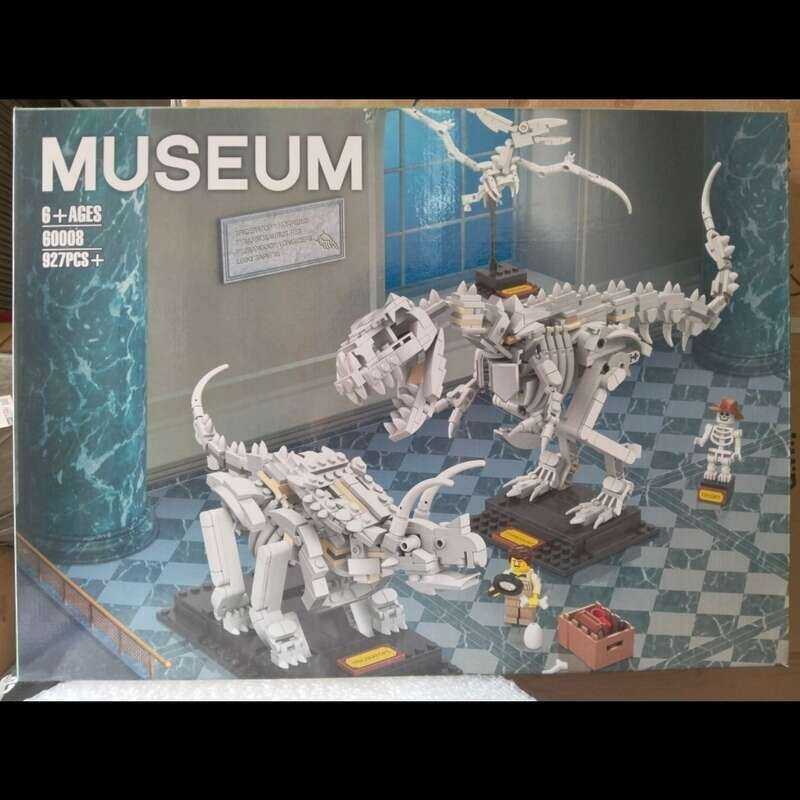 [LEGO] Ideas Series 21320 Mô hình hóa thạch Bộ xương khủng long Đồ chơi lắp ráp khối xây dựng Trung 