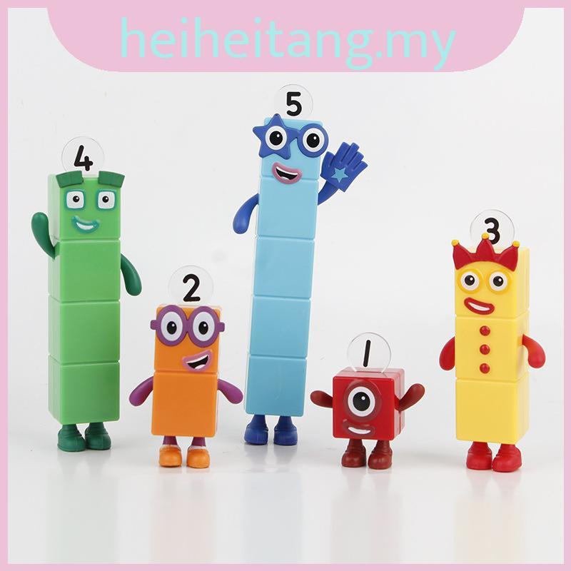 Numberblocks Khối xây dựng nhân vật Đồ chơi xếp hình giáo dục sớm cho trẻ em