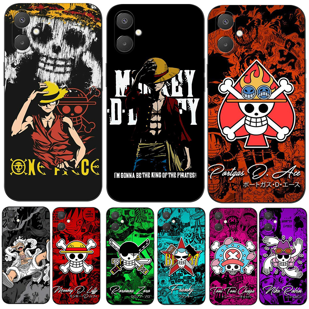 Dành Cho Samsung Galaxy A06 5G A07 4G M06 F06 Ốp Lưng Silicon tpu Case luffy Cướp Biển Khỉ