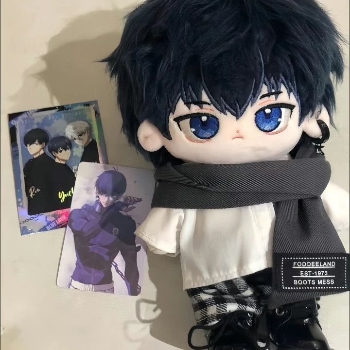 Blue Lock Yoichi Isagi BÚP BÊ gấu bông Anime doll 20cm dễ thương Có sẵn Quà tặng Manga