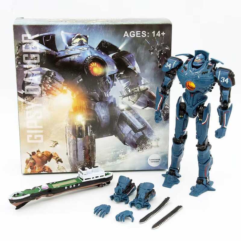 NECA Pacific Rim 2 Trung Quốc Mecha Storm Red Double Dangerous Wanderer Urika Hình Mẫu