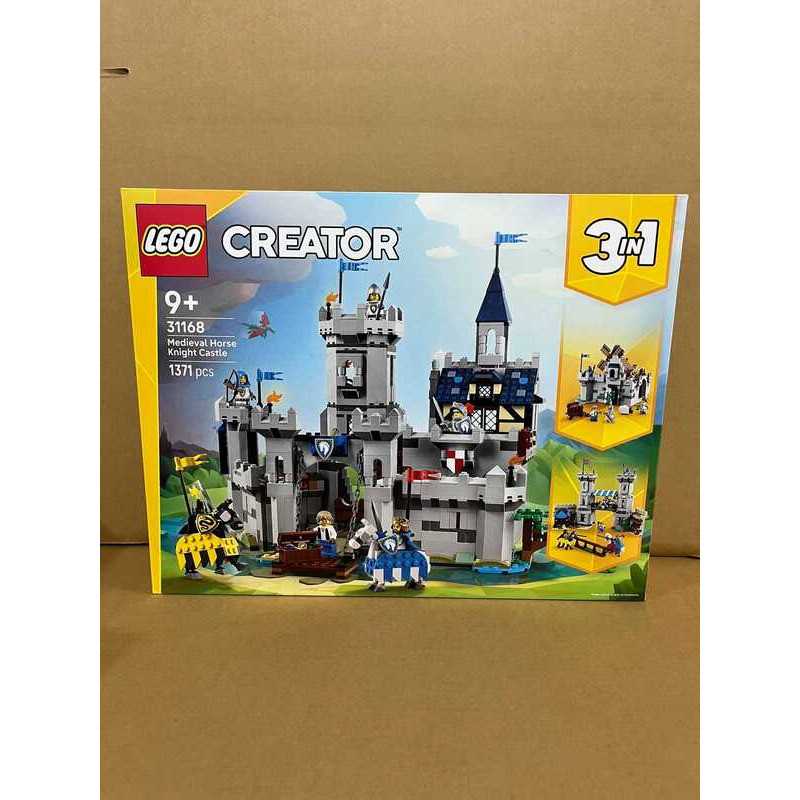 LEGO 31168 Lâu đài hiệp sĩ thời trung cổ Quà tặng sáng tạo cho trai và bé gái - Đồ chơi lắp ghép