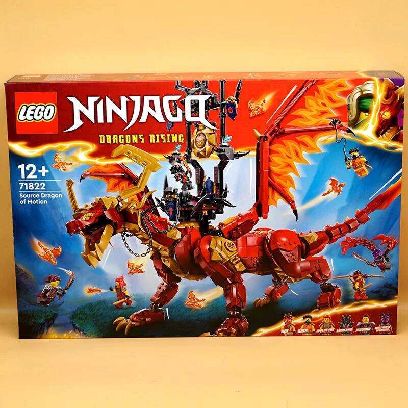 LEGO 71822 Rồng Hùng Mạnh Nguyên Tố - Bộ Đồ Chơi Xếp Hình Dành Cho Trẻ Em Dòng Ninjago