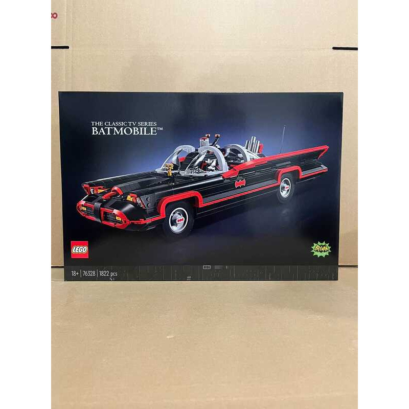 LEGO Siêu Anh Hùng 76328 Batman™Phim truyền hình kinh điển về Batmobile