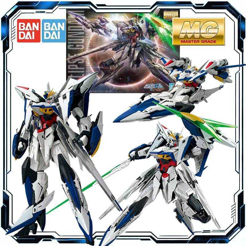 Bandai MG 1/100 Mobile SEED ECLIPSE Eclipse Gundam MVF-X08 Mô Hình Lắp Ráp Đồ Chơi Nhân Vật Hành Độn