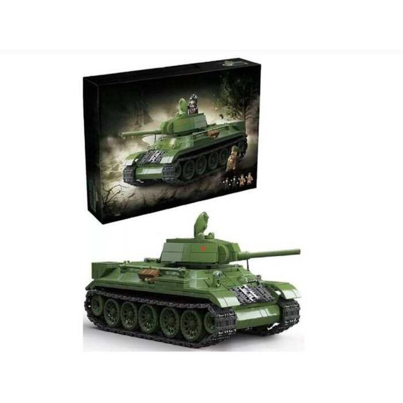 [LEGO] Bộ dụng cụ chế tạo xe tăng hạng trung T34/76 của Liên Xô