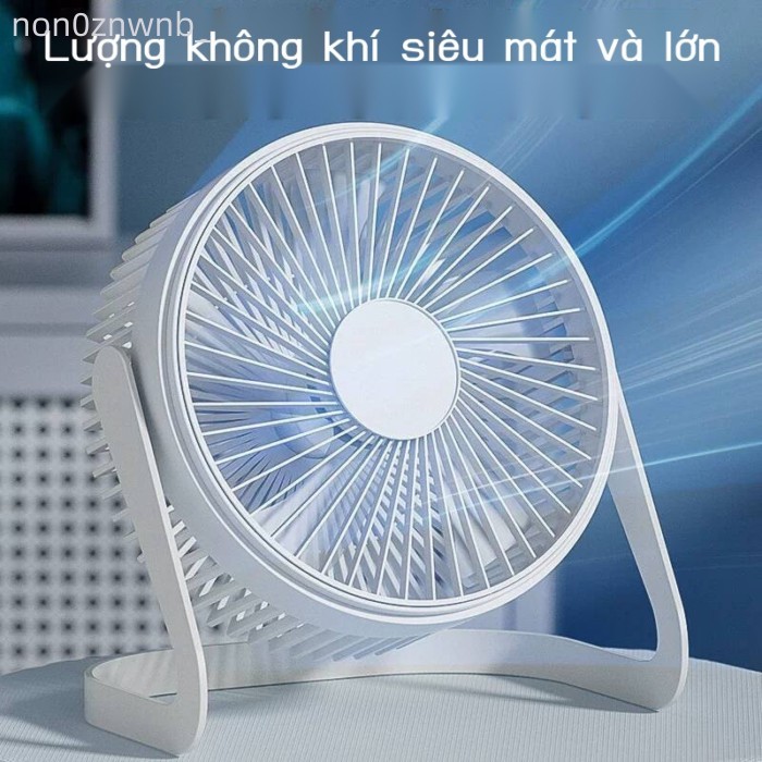 (HÀNG HOT) USB mini fan 5inch 6inch 8inch Quạt để dành học sinh và văn phòng, quạt bàn nhỏ cho mùa