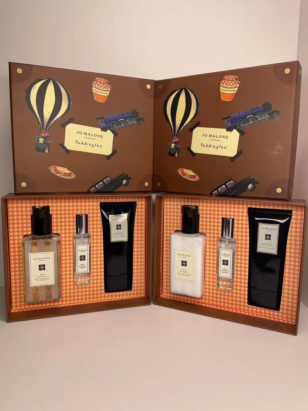 Hot Style 75 Có sẵn túi quà + Tiêu chuẩn Trung Quốc✔Bộ ba mảnh gấu Jo Malone Paddington Group A Blue