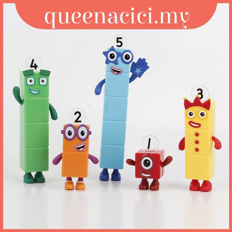 Numberblocks Khối xây dựng nhân vật Đồ chơi xếp hình giáo dục sớm cho trẻ em