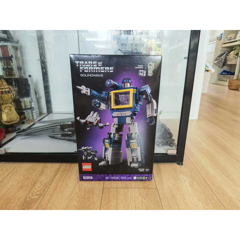 LEGO 10358 Transformers Series Soundwave, Sản phẩm chính hãng.