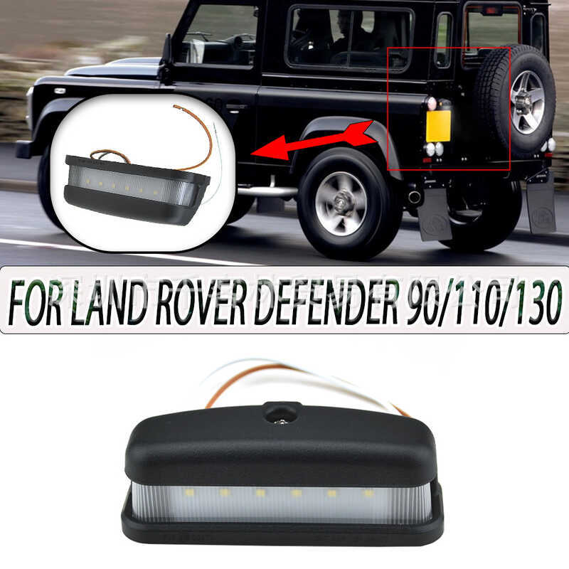 Thích hợp cho đèn biển số LED Land Rover Defender 90 / 110 1990-2016