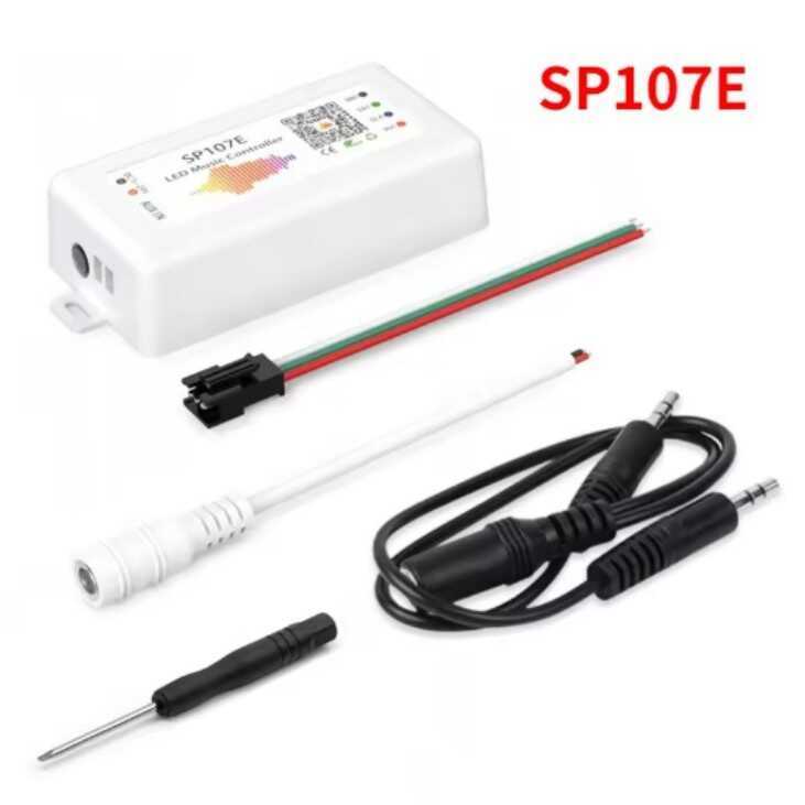 SP107E Full Color Phantom LED Light Bar Nhạc Bluetooth Bộ điều khiển không dây WS2811 WS2812 1903