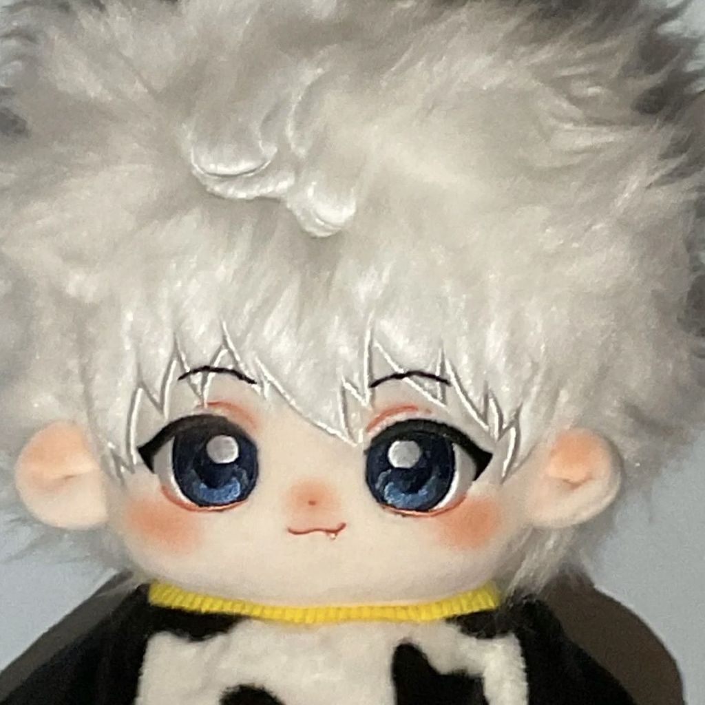 Hunter x Hunter Killua Zoldyck BÚP BÊ gấu bông Anime doll 20cm dễ thương Có sẵn Quà sinh nhật Manga