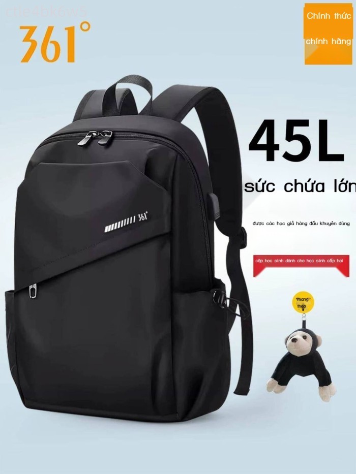 [ HOT Sale ] Ba 2 361 Degrees dành cho nam sinh, mẫu mới 2026, dung tích lớn, giảm trọng lượng, bảo