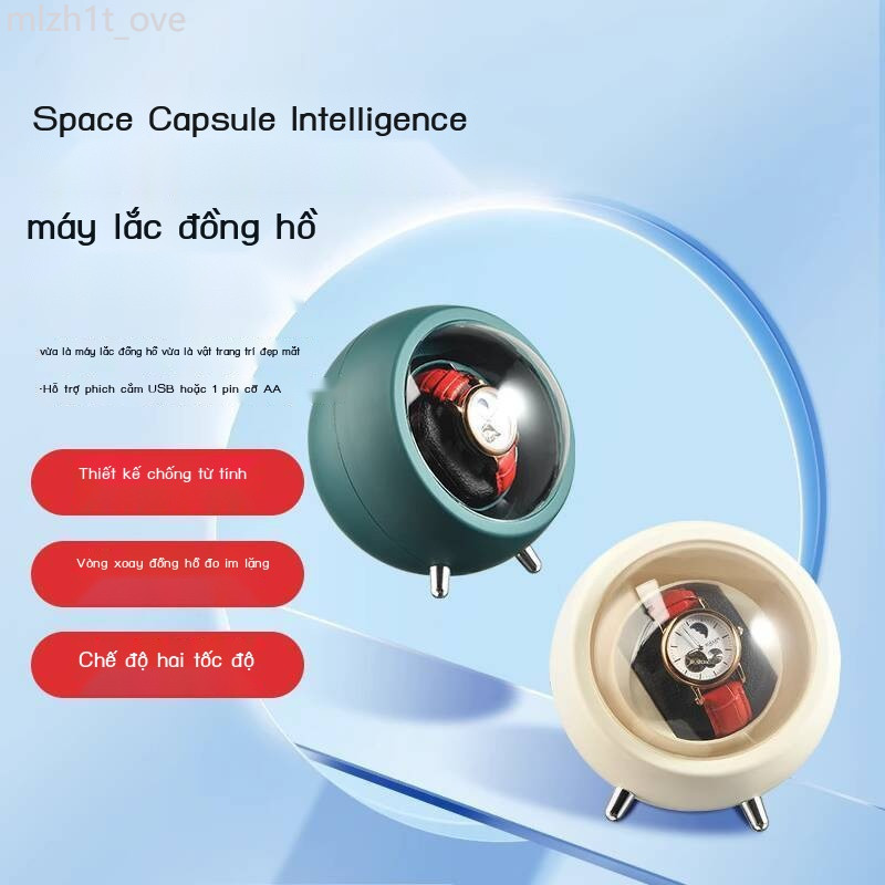 [Ảnh thật/Video] Hộp xoay sạc, cơ, phù hợp cho Longines Omega Rolex, hộp đồng hồ tự động lên dây có