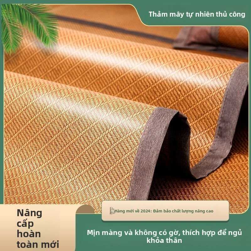 【Mịn màng không có gai】Chiếu Mây Có Thể Sử Dụng Hai Mặt, Chiếu Lụa Băng, Chiếu Mùa Hè Cần Thiết Cho 