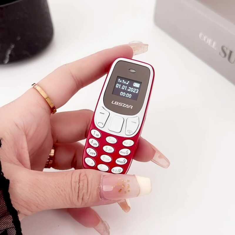 L8star bm10 Siêu Nhỏ Điện Thoại Di Động Mini Thẳng Bluetooth Nút Quay Số Thẻ Kép Ngoại Thương Điện T