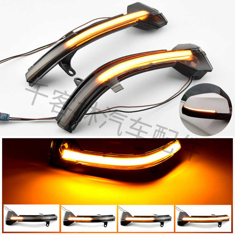 Thích hợp cho BMW F10 F11 F07 F06 F12 F13 F01F02 Gương chiếu hậu nước chạy bộ Đèn báo rẽ