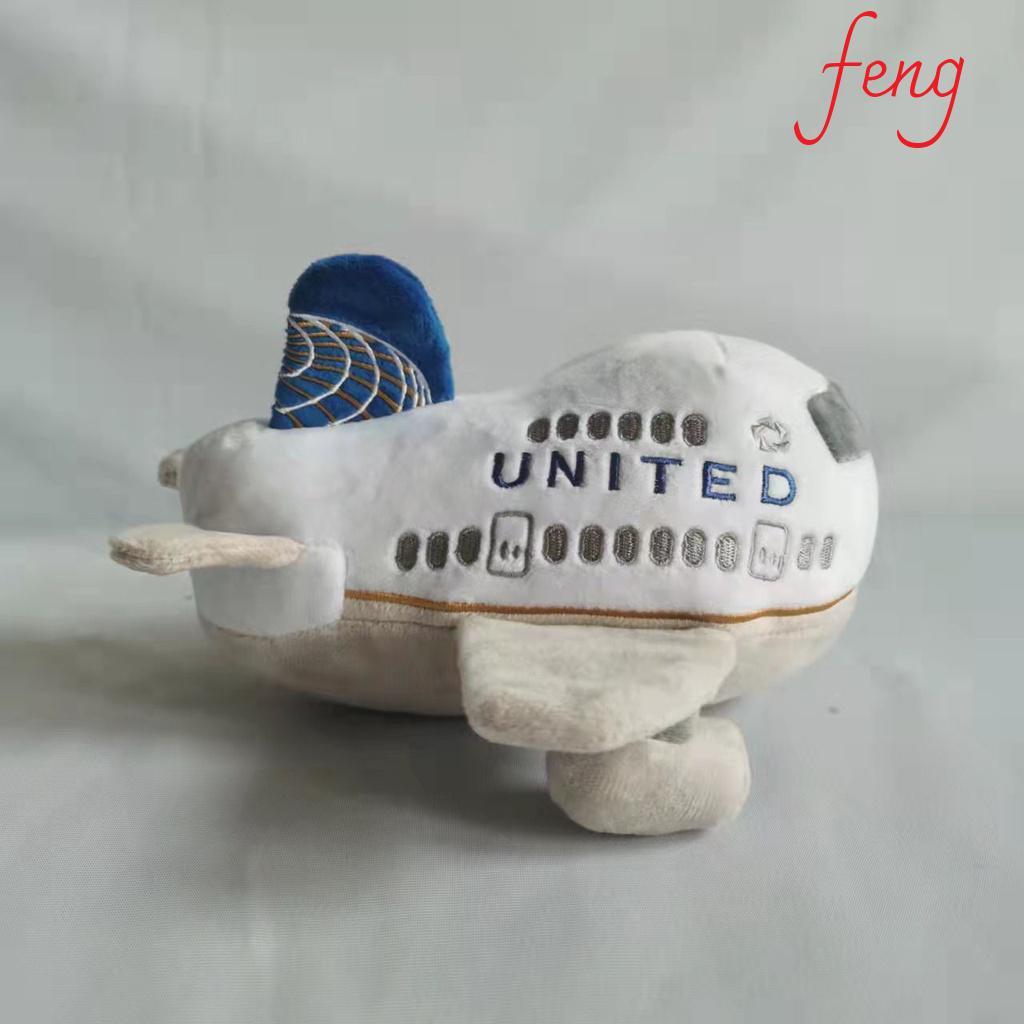 United Airlines Co Plush Airliner Doll Quảng cáo linh vật Ngày lễ