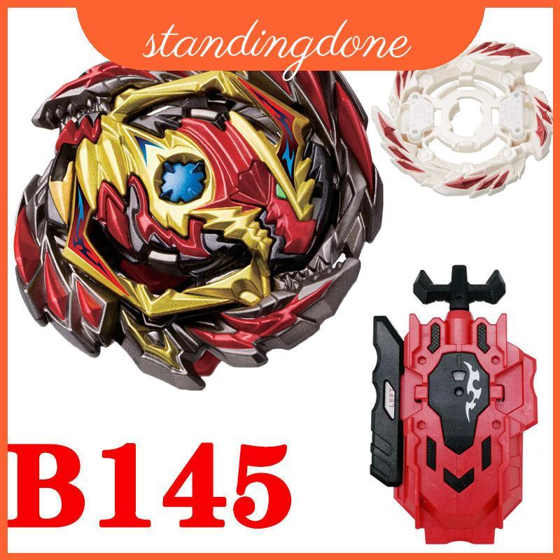 B145 Mới Về Beyblade Brust Metal Fusion Với Launcher Đa Năng Twoway