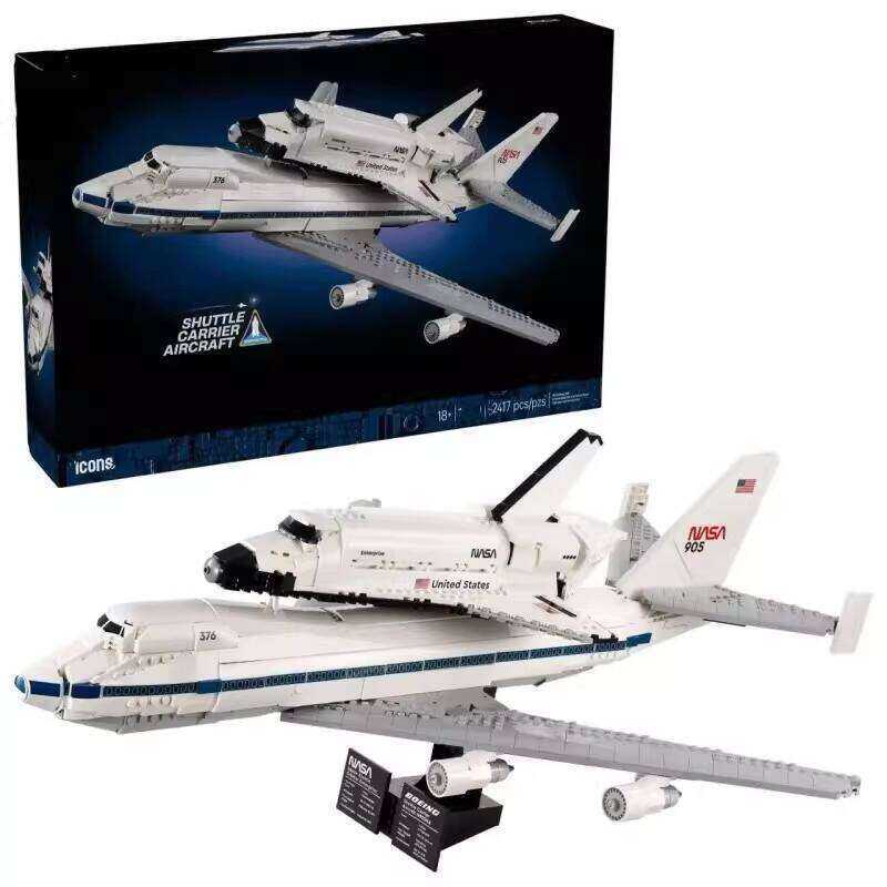 [LEGO] Mô hình lắp ráp tàu con thoi Boeing 747 dành bé trai, đồ chơi xếp hình, quà tặng ngày lễ cho 