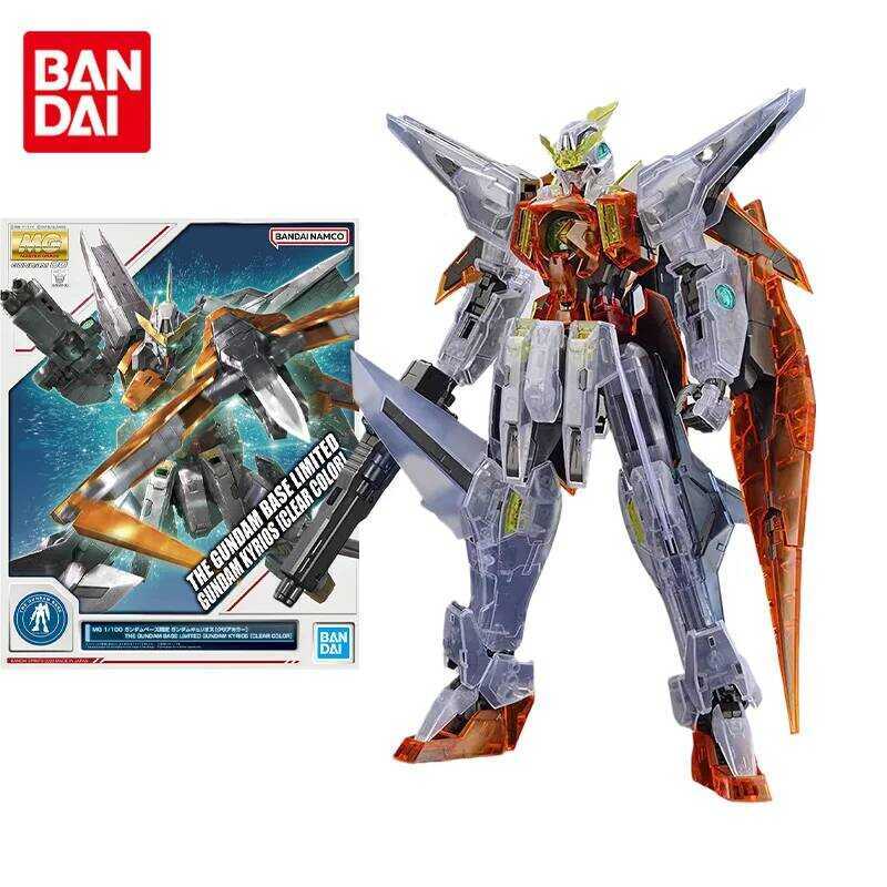 Bandai Model Kit Anime MG THE BASE LIMITED GUNDAM KYRIOS (MÀU TRONG SUỐT) Mô Hình Nhân Vật Hành Động