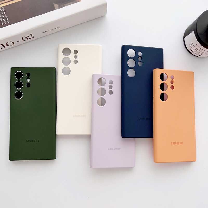 Thích hợp cho Samsung Original Factory S23Ultra Liquid Silicone Phone Case S23 All-Inclusive Edge Pr