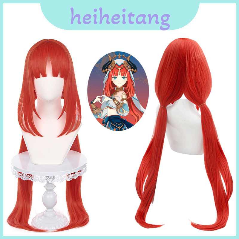 Tóc Giả Cosplay Dài Cho Genshin Impact Nilou Vai Hoàn Hảo Chơi Cho