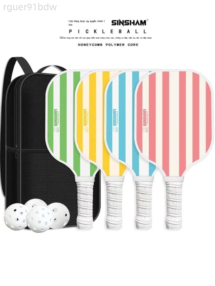 [HÀNG MỚI VỀ] Vợt bằng sợi thủy tinh SINSHAM, vợt pickleball dành cho người mới bắt đầu và học sin