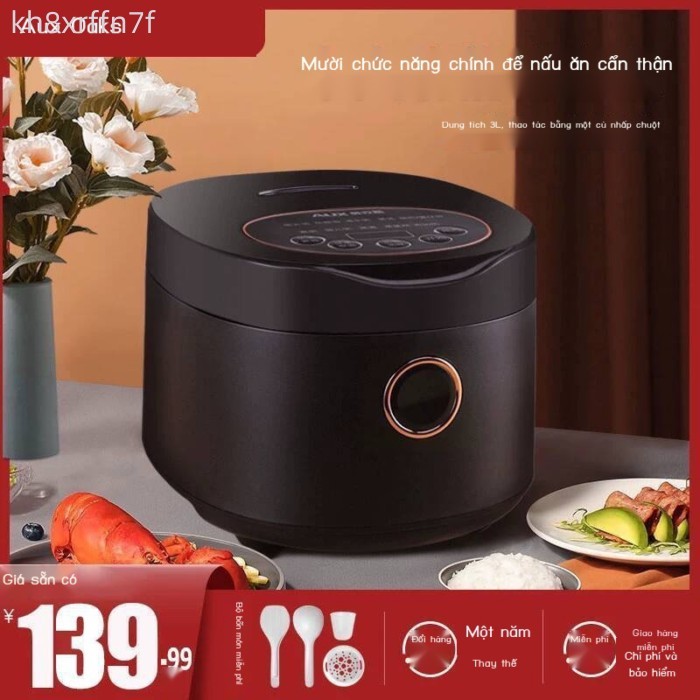 [HOT HIT] Nồi thông minh đa chức năng Oaks 3L, nồi cơm điện nhỏ dùng củi cho 1-4 người.